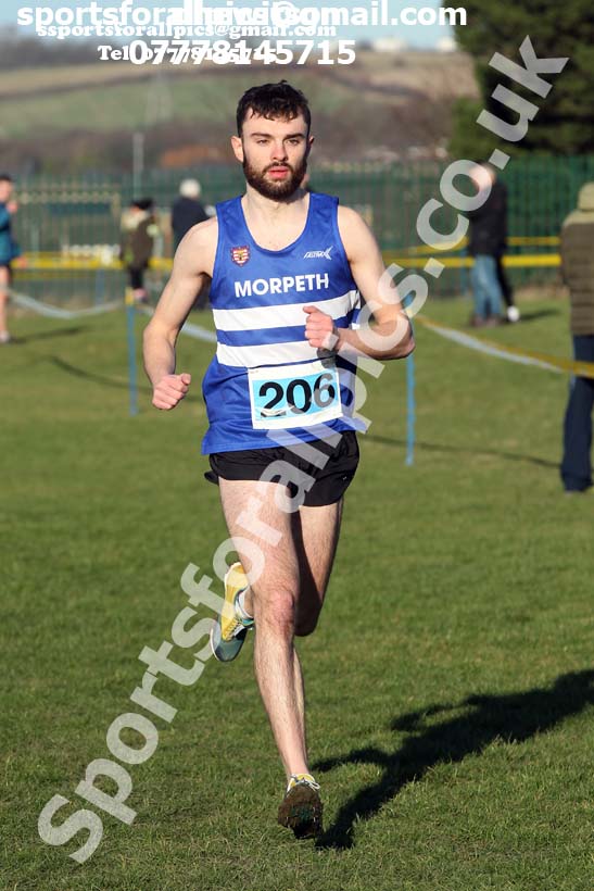 Senior mens 2020 Birtley Cross Country Relay, County Durham.  Photo: David T. Hewitson/Sports for All Pics